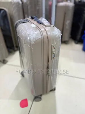 Large Rubber Luggage Suitcase With Tsa Lock