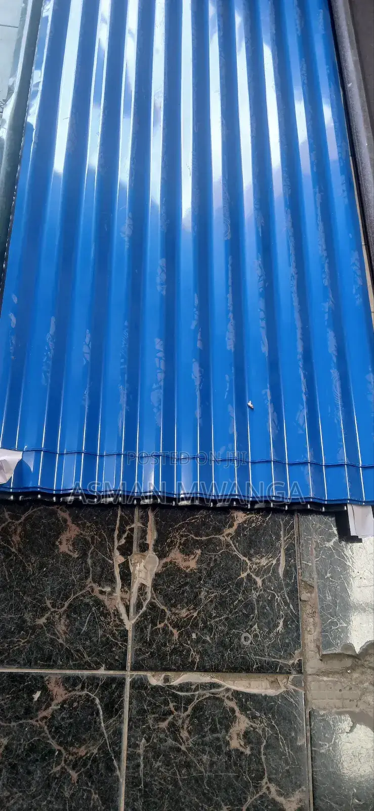 Roofing Sheets 30g Blue Glossy