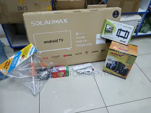 Solarmax 43 Inches Android Tv + Woofer + Wall Mount