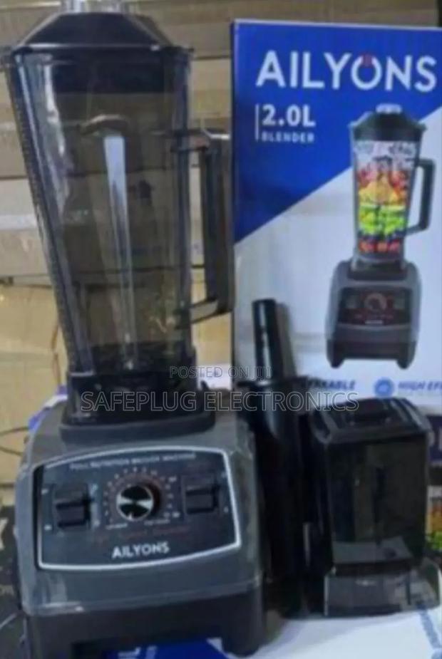 Commercial Blender 2 in 1 (Ailyons) 4500w; Black