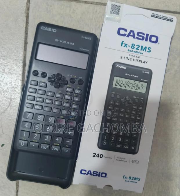 Casio Fx-82ms 2nd Edition Scientific Calculator – Reliable - main view