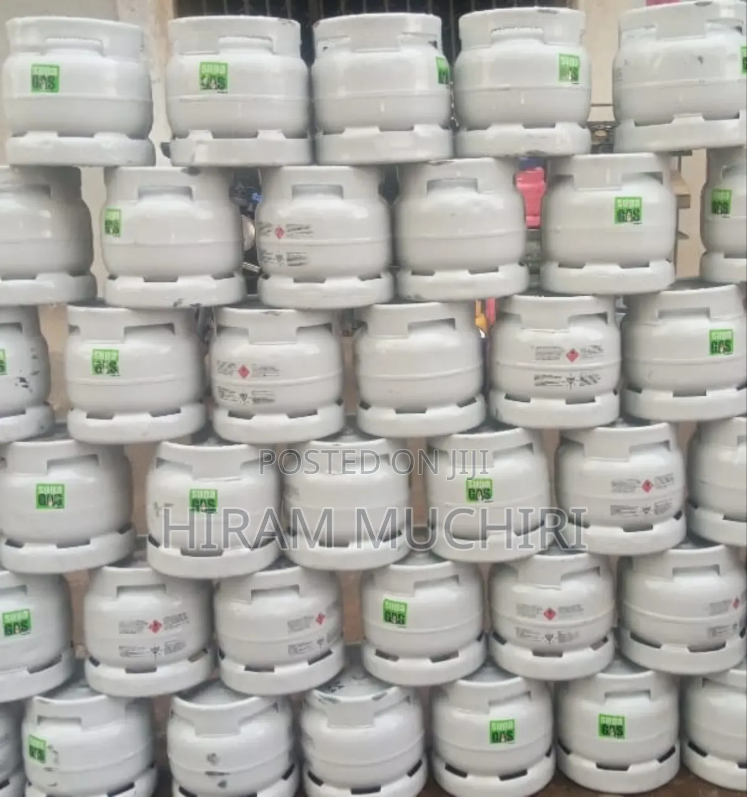 Complete 6kg Gas Cylinders With Gas, Burner and 