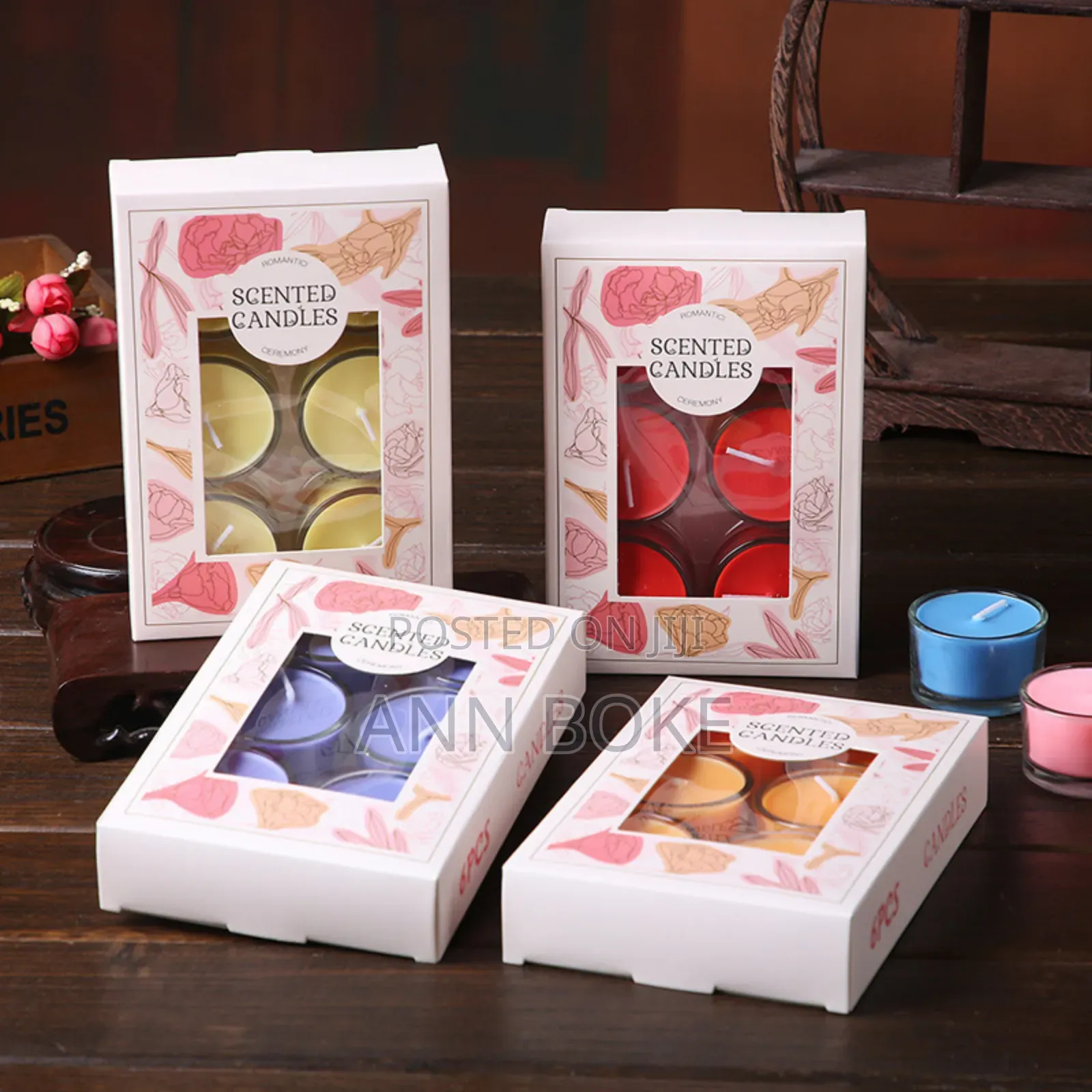 *Scented Candles 6pc