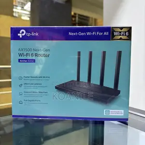 Tp Link Ax1500 Next-Gen Wi-Fi 6 Router (Archer Ax12)