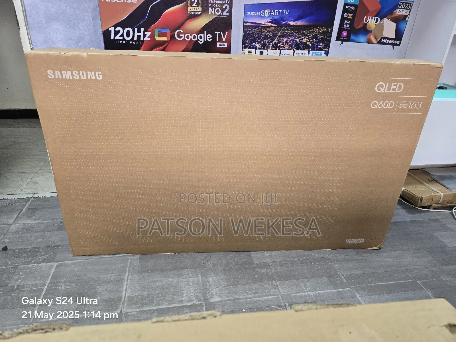 Samsung 65 Inch Q60d Qled Smart Tv – 65q60d (2024)