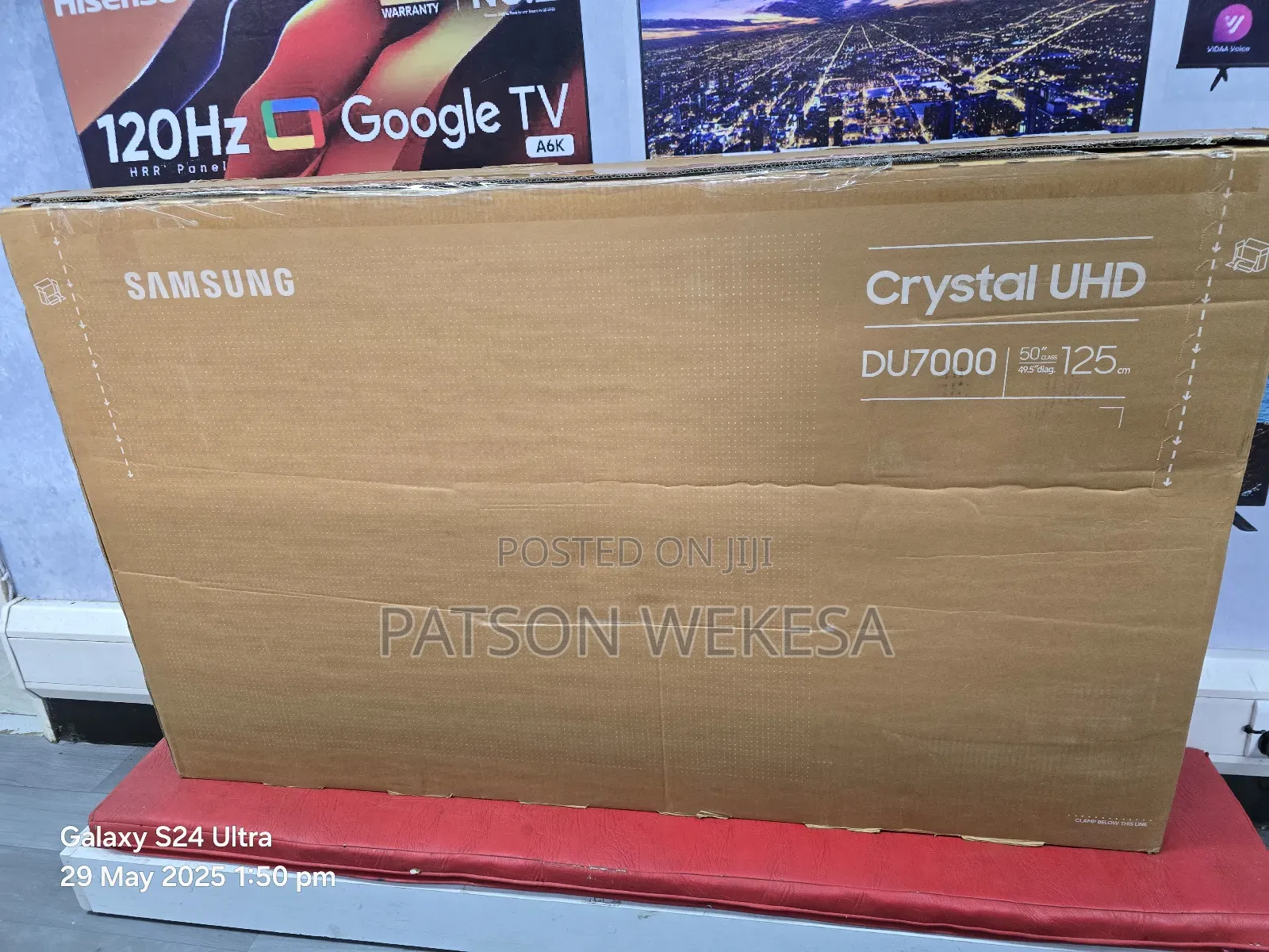 Samsung 50 Inch Du7000 Smart Tv Crystal Uhd 2024