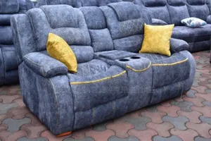 5-Seater Recliner Sofa With Cupholders