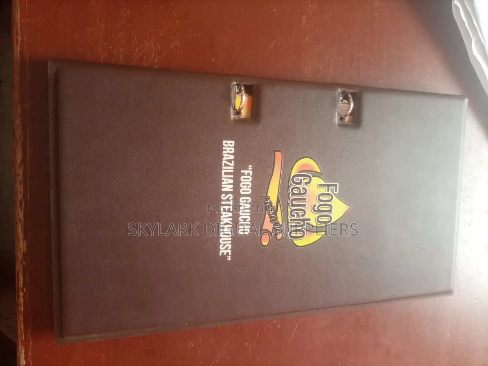 Pure Leather Gym Belt|Bill Folder |Menu Folder