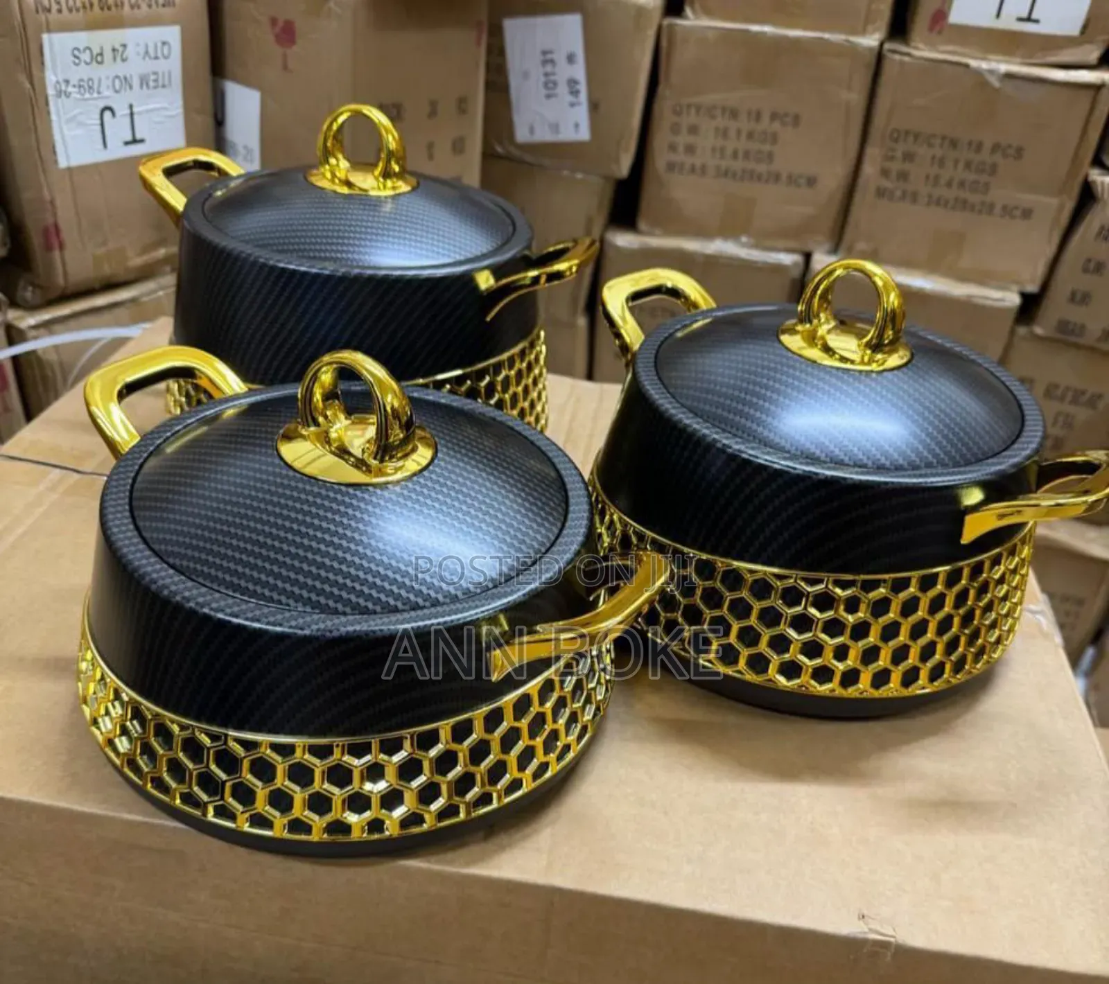 Available Food Warmers Casserole Set of 3 Capacity ~