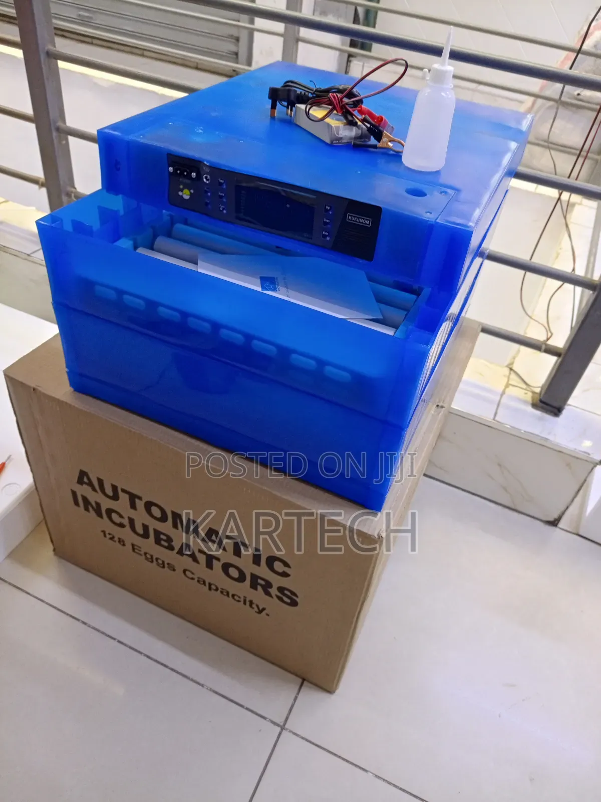 Kukumom 128-Eggs Solar and Electric Full Automatic Incubator