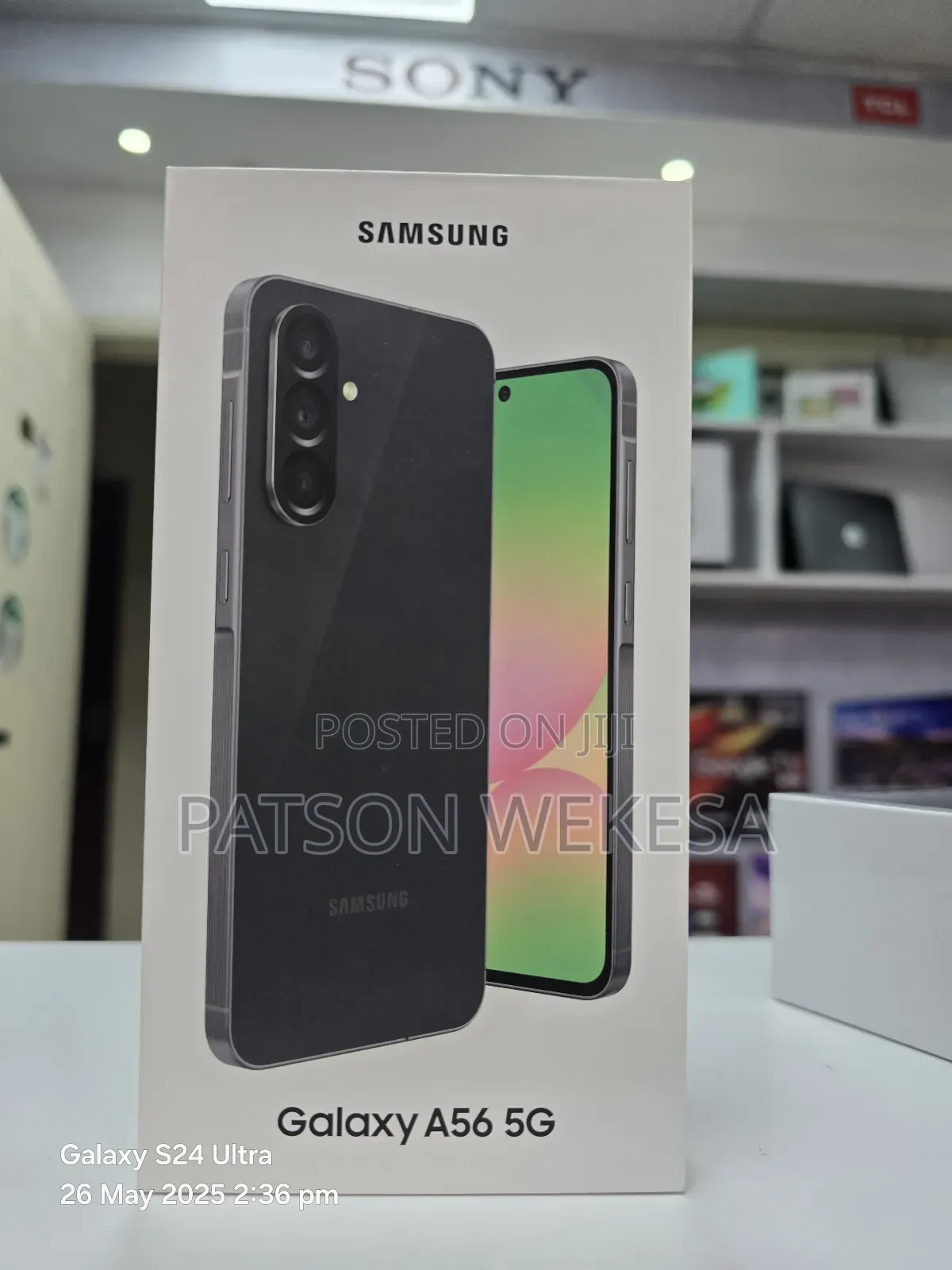 New Samsung Galaxy A56 256 GB Black
