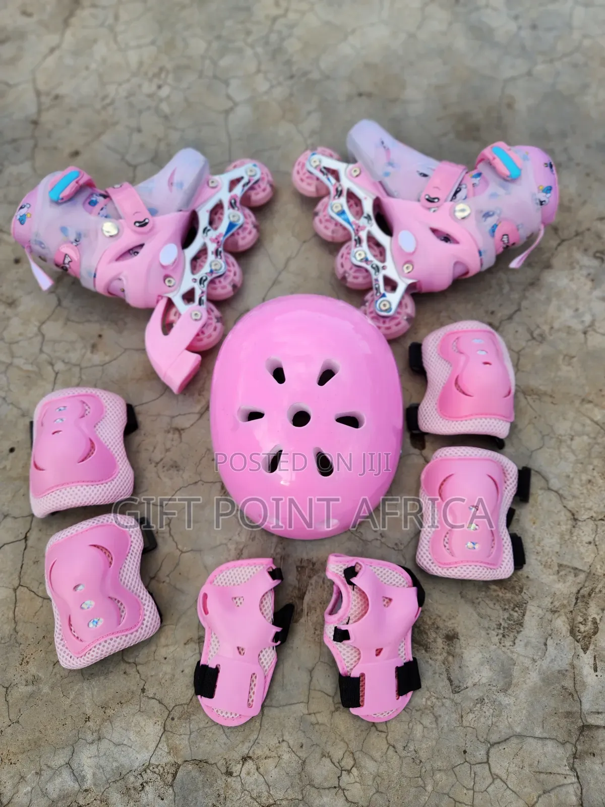 Size,31-35,36-38 Full Set Adjustable Roller Skates For Kids