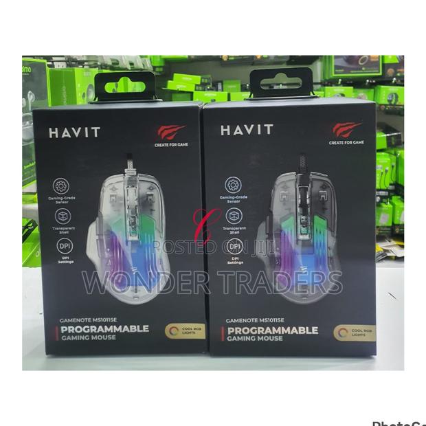 Havit Gamenote Ms1011se Transparent Programmable 1.5m Wired - main view