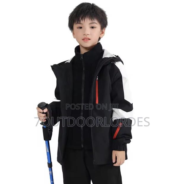 3 in 1 Winter Kids Windbreaker Jacket - main view