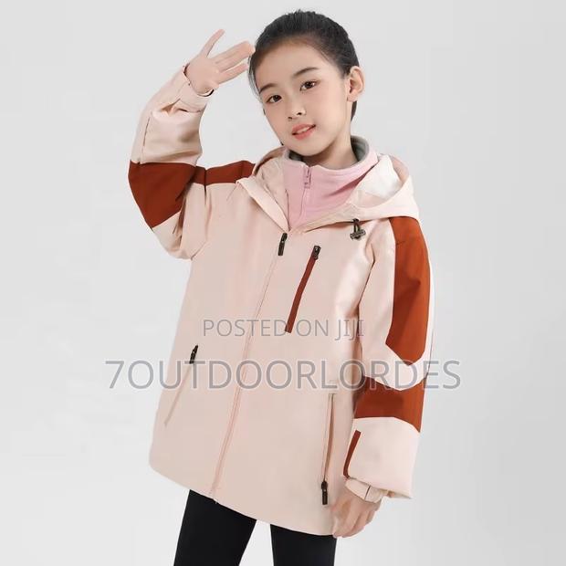 3 in 1 Winter Kids Windbreaker Jacket - thumbnail 3
