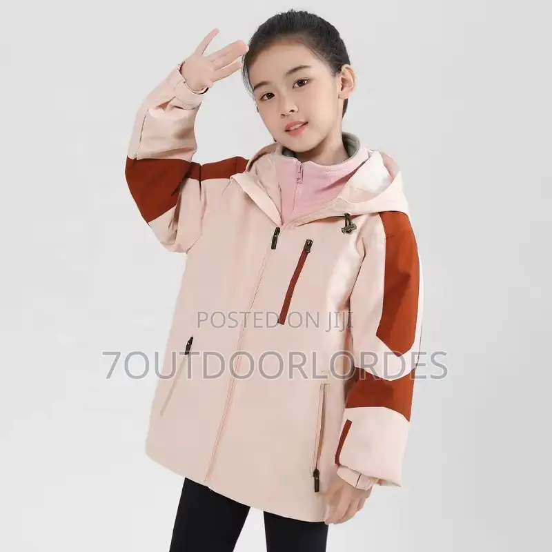 3 in 1 Winter Kids Windbreaker Jacket