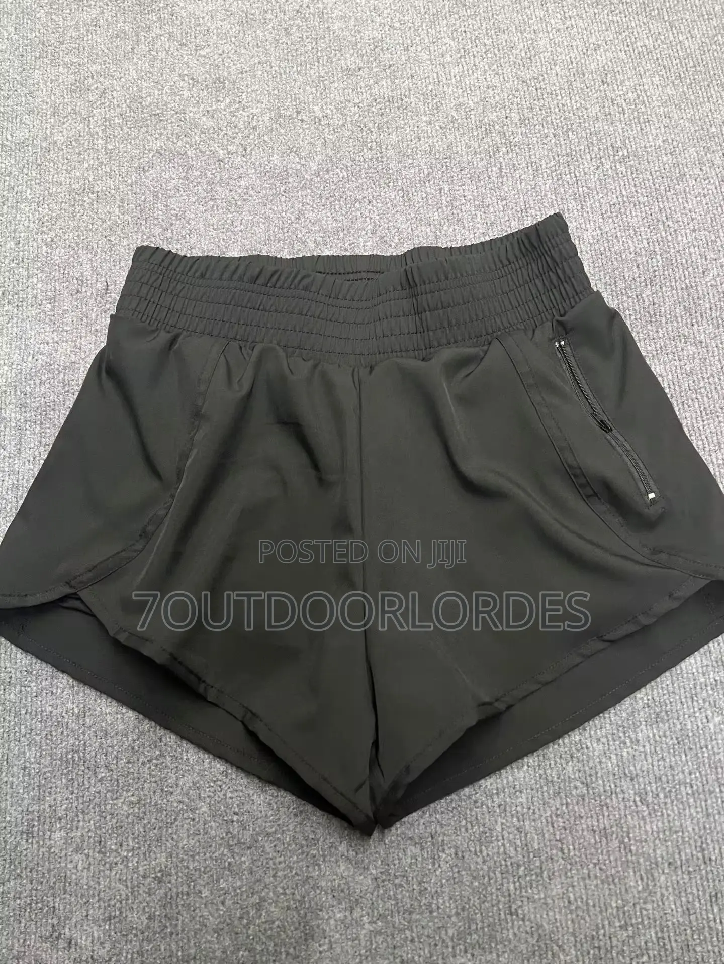 Ladys 2 In 1 Gym Workout Running Shorts
