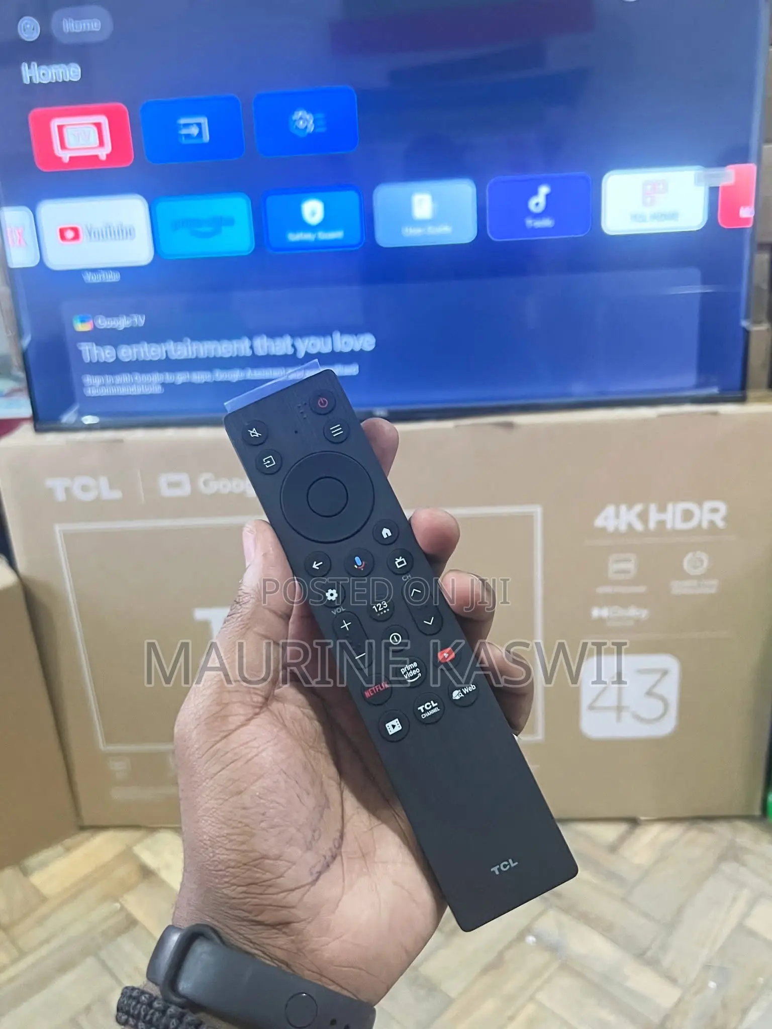 TCL 43” Google Tv (2025) 43 V6c