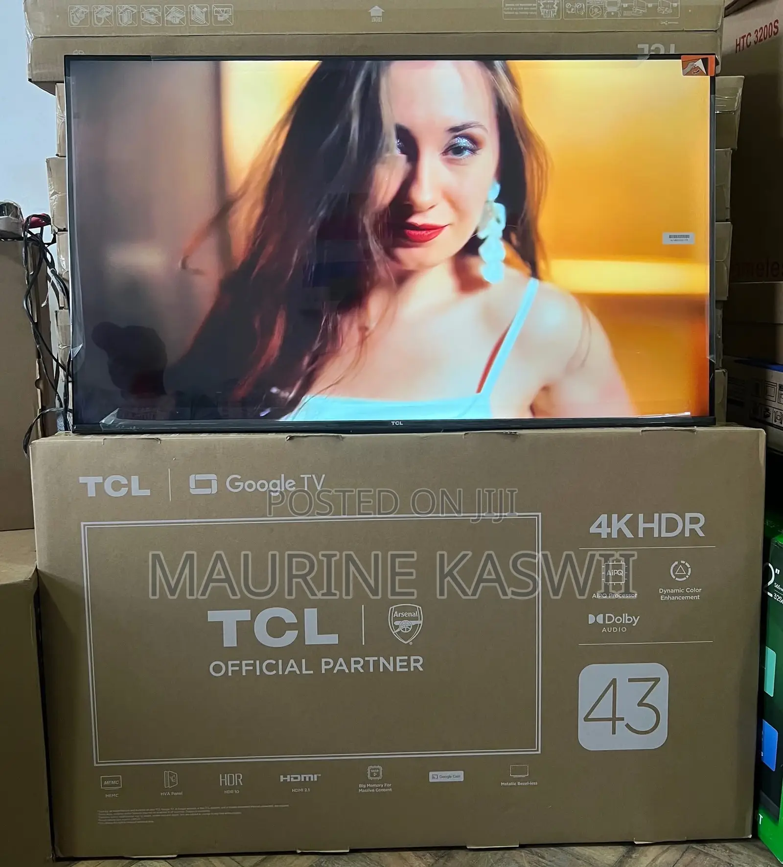 TCL 43′′ V6c (New 2025) HDR
