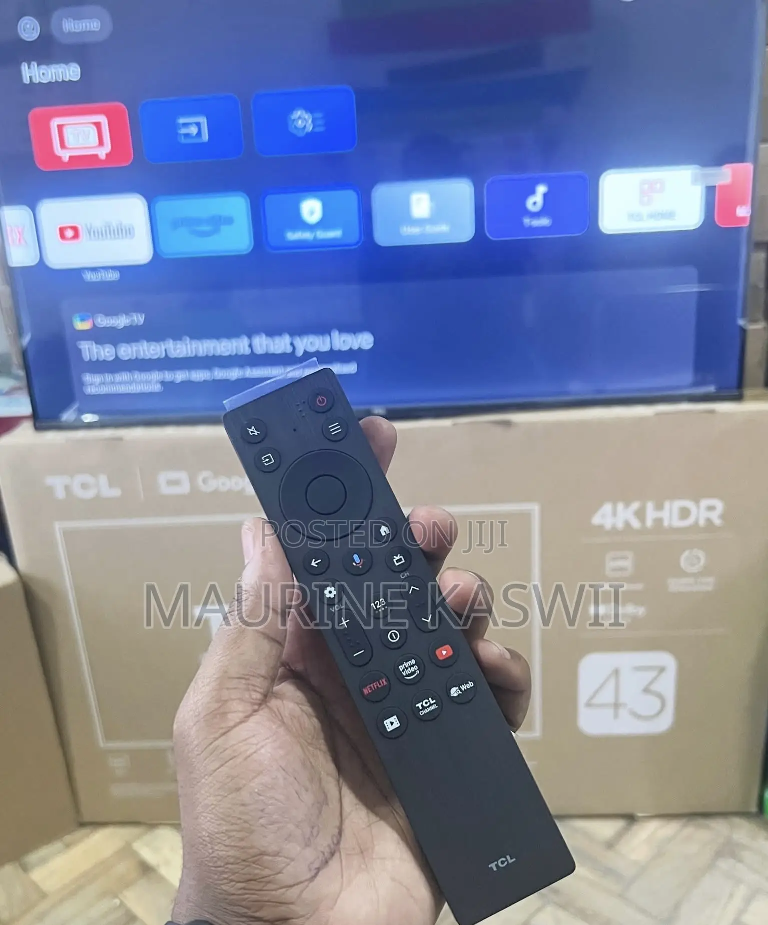 TCL 43′′ V6c (New 2025) HDR