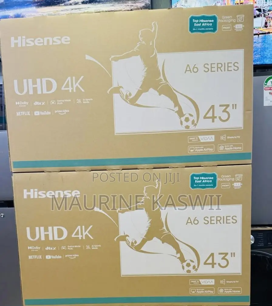 Hisense 43 Inch Smart 43 A6n(2025)Mode
