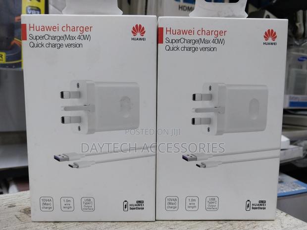 Huawei Supercharge Wall Charger With Usb Type-C Cable - thumbnail 2
