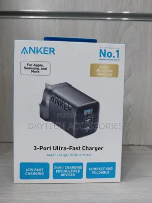 Original Anker 336 67w Wall Charger
