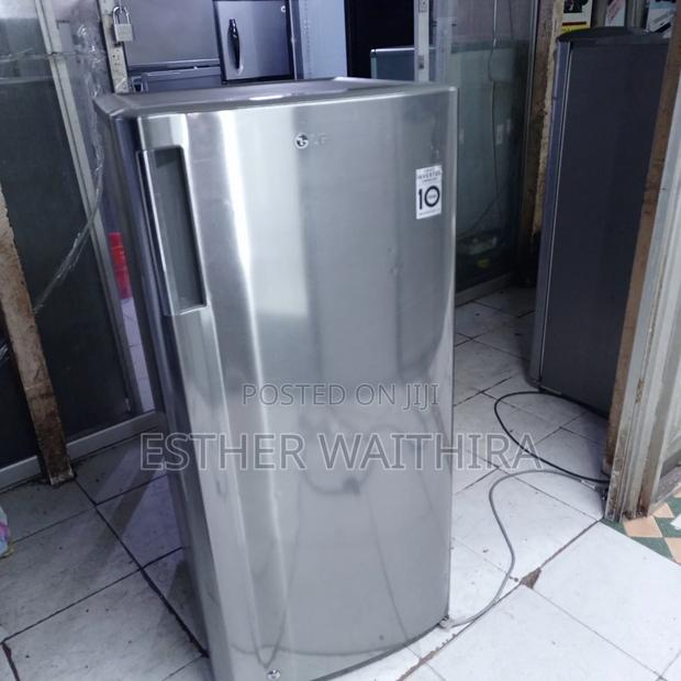Silver Single Door Fridge on Sale