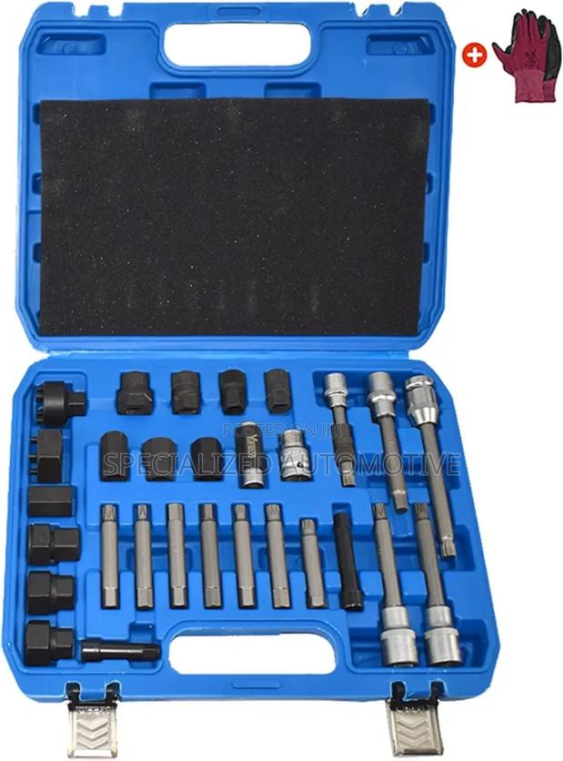 Vehicle Alternator Pulley Remover Installer Tool Kit - main view
