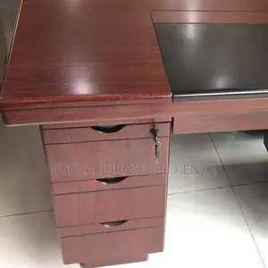 Office Desk:1.2 Meters Executive Desk With Fixed Storage