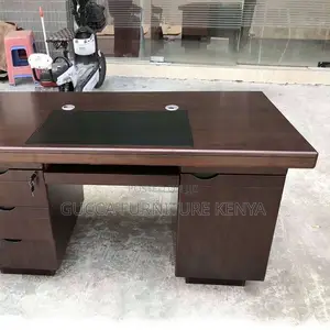 Office Desk:1.2 Meters Executive Desk With Fixed Storage