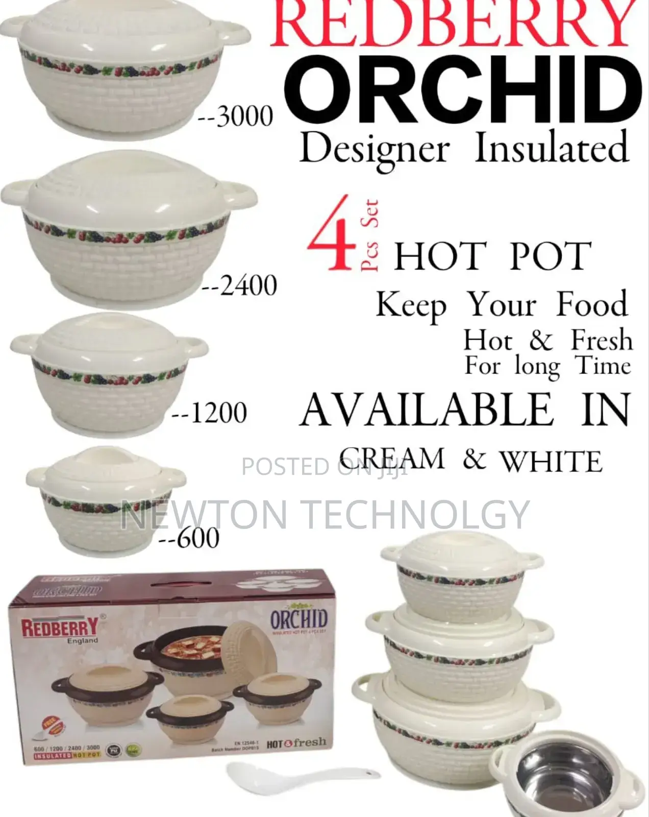 Redberry Premium Range Plastic