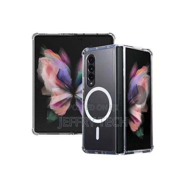 Samsung Clear Hard Transparent Case for Samsung Z Fold 3 5g