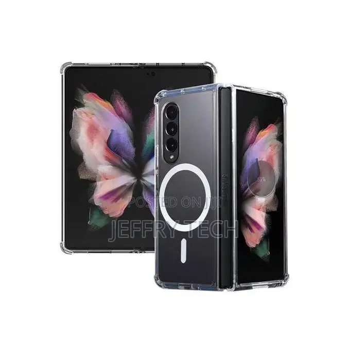Samsung Clear Hard Transparent Case for Samsung Z Fold 3 5g