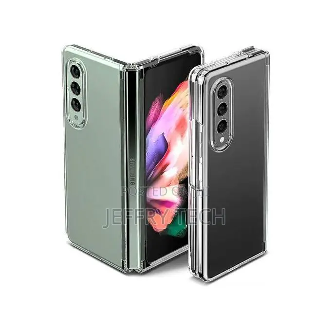 Samsung Clear Hard Transparent Case for Samsung Z Fold 3 5g