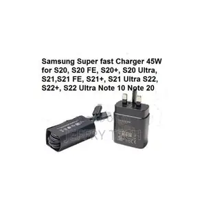 Samsung 45w Super Fast Charge Adaptive Charging for Note 20