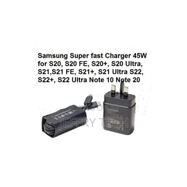 Samsung 45w Super Fast Charge Adaptive Charging for Note 20 - thumbnail 2
