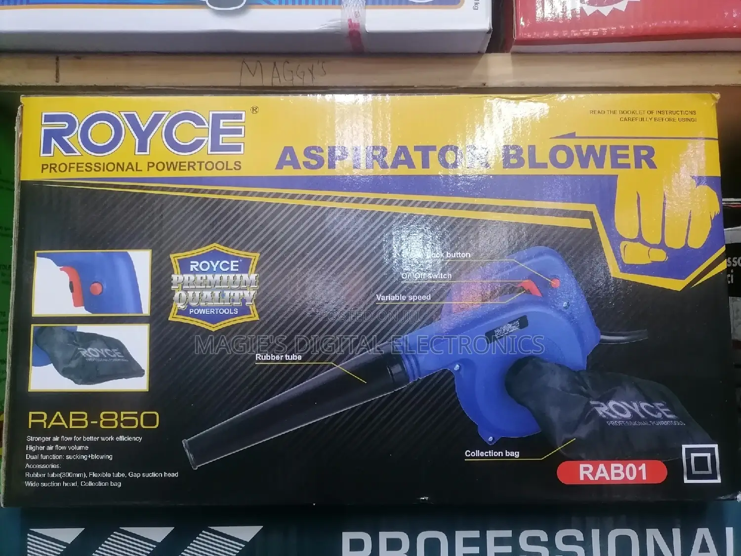Best Quality 850w Royce Air Blower