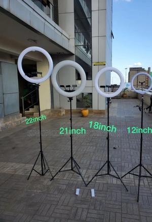 Portable 18 Inch Ring Light With Tripod Stand - main view