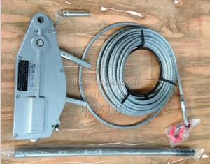 Hand Winch Cable Puller With Traversing Wire Rope - thumbnail 2