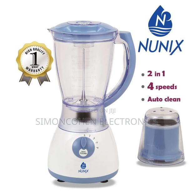 Nunix Ak300(Bluewhite) 2in1 Blender - main view