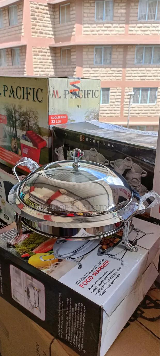 Round Stainless Steel Food Warmer/Chaffing Dishes - main view