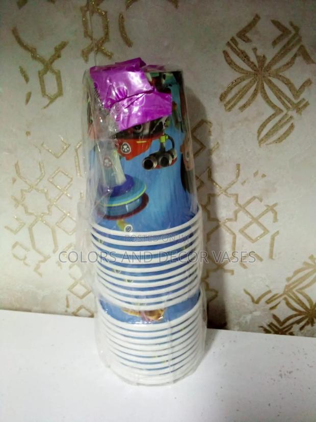 Themed Paper Cups 10pcs - main view