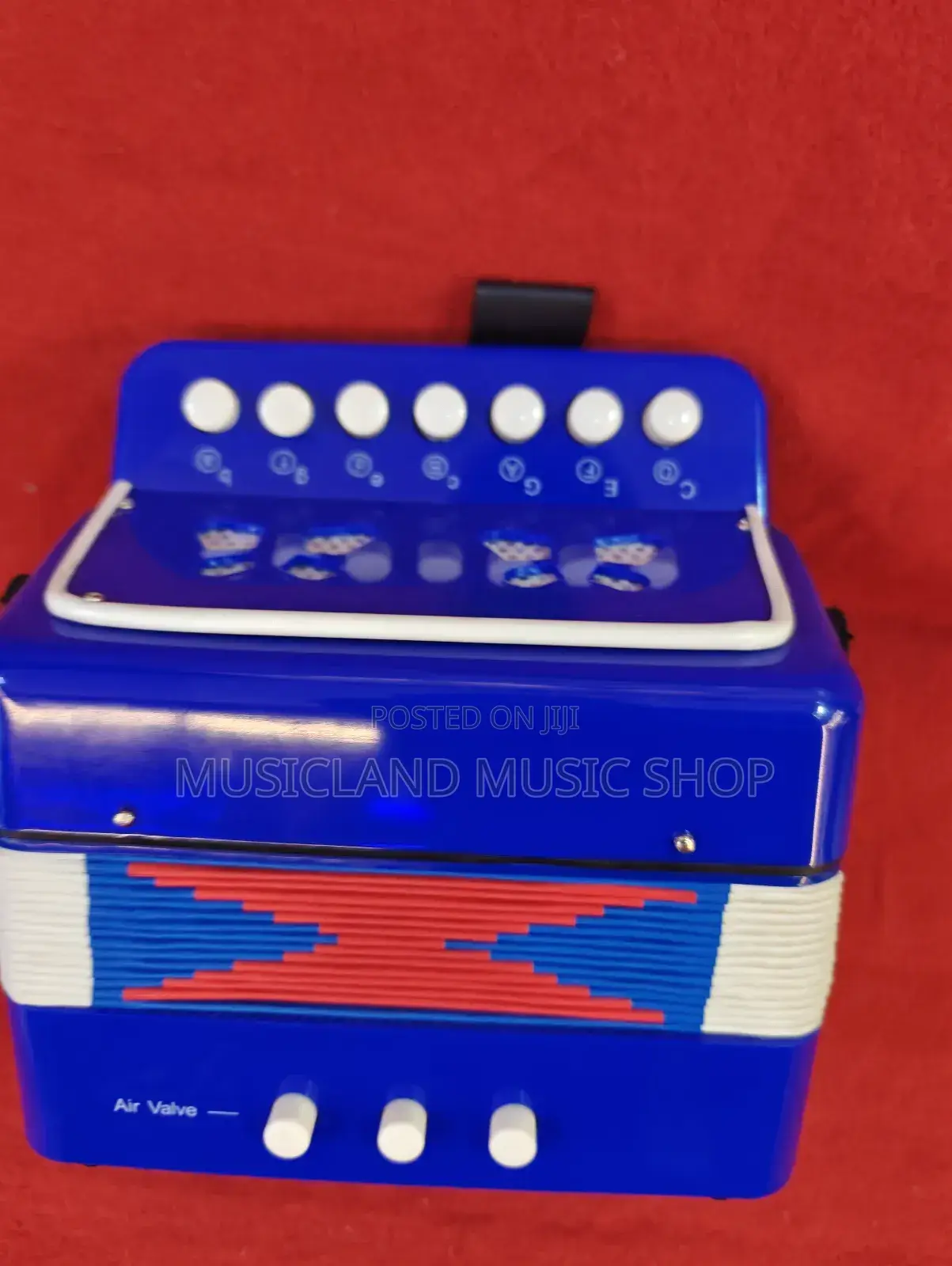 Accordion 7 by 3 Key