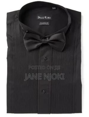 Black Shirt Tuxedo