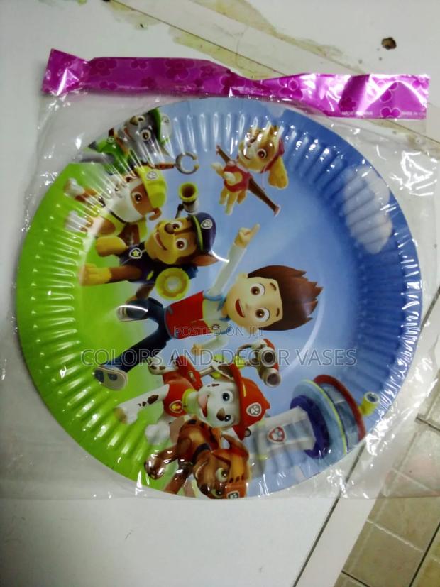 Paper Plates Paw Patrol