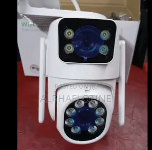Dual Lens Wide Angle PTZ Ip Wifi Waterproof Camera