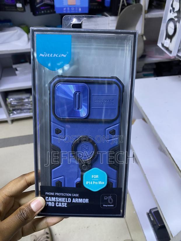 Gladius Nillkin iPhone 15 Pro Max Camshield Ring Holder Case - thumbnail 3