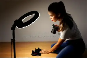 Ring Light Universal Dual Position Mobile Phone Clip /Tripod