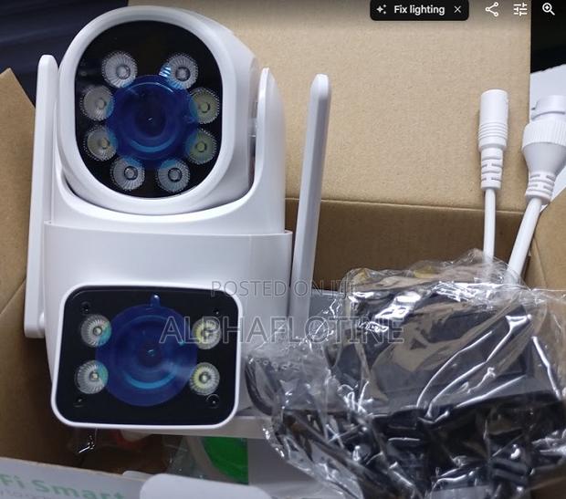 Icsee Wifi PTZ Camera Dual Lens